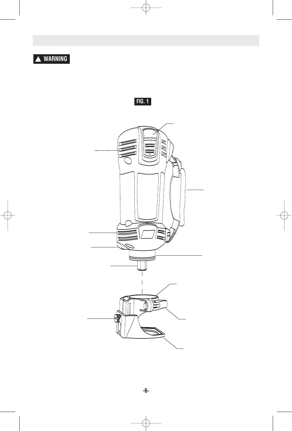 Functional description and specifications, Spiral saw, Warning | RotoZip RZ25 User Manual | Page 6 / 48