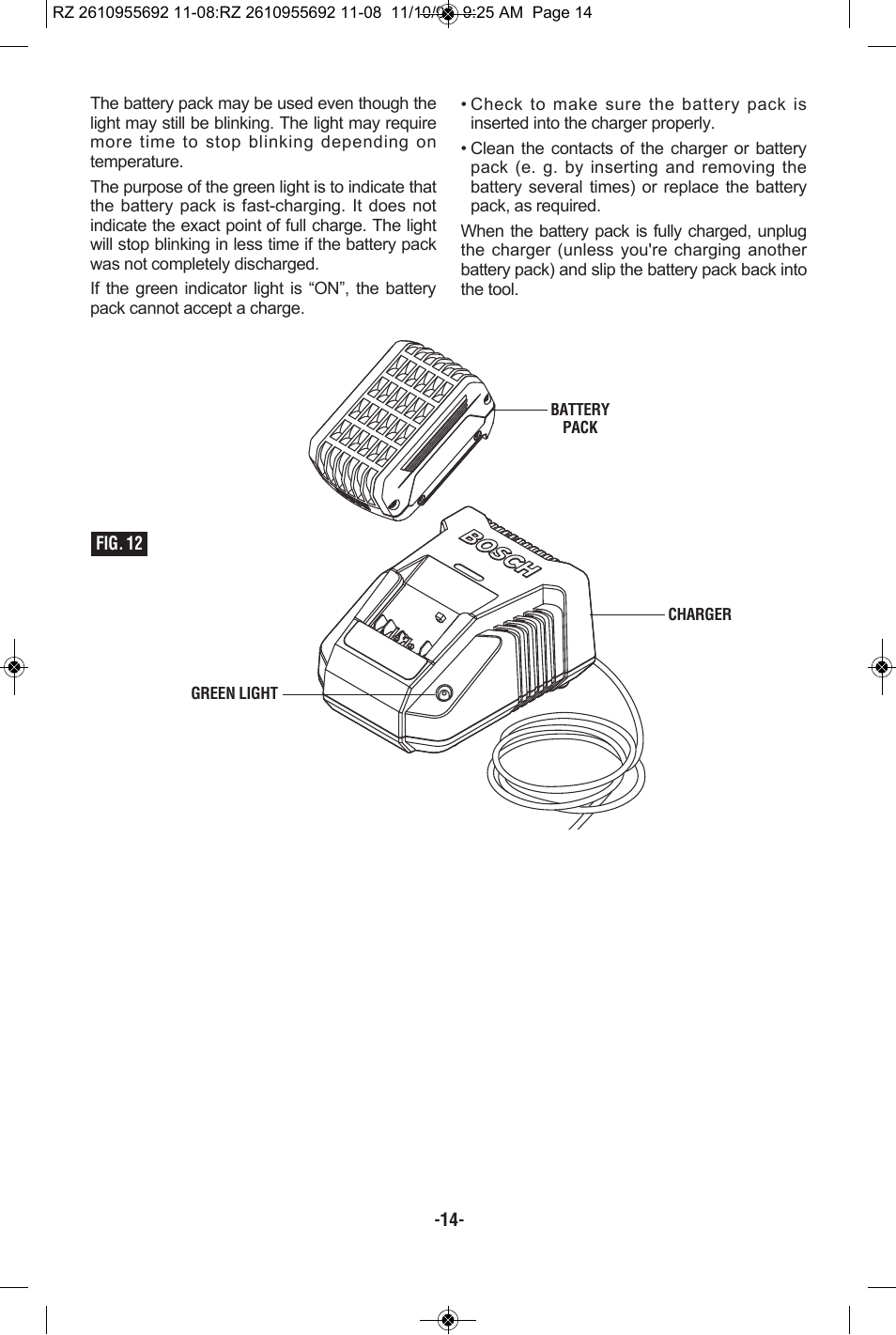 RotoZip CR18L User Manual | Page 14 / 48