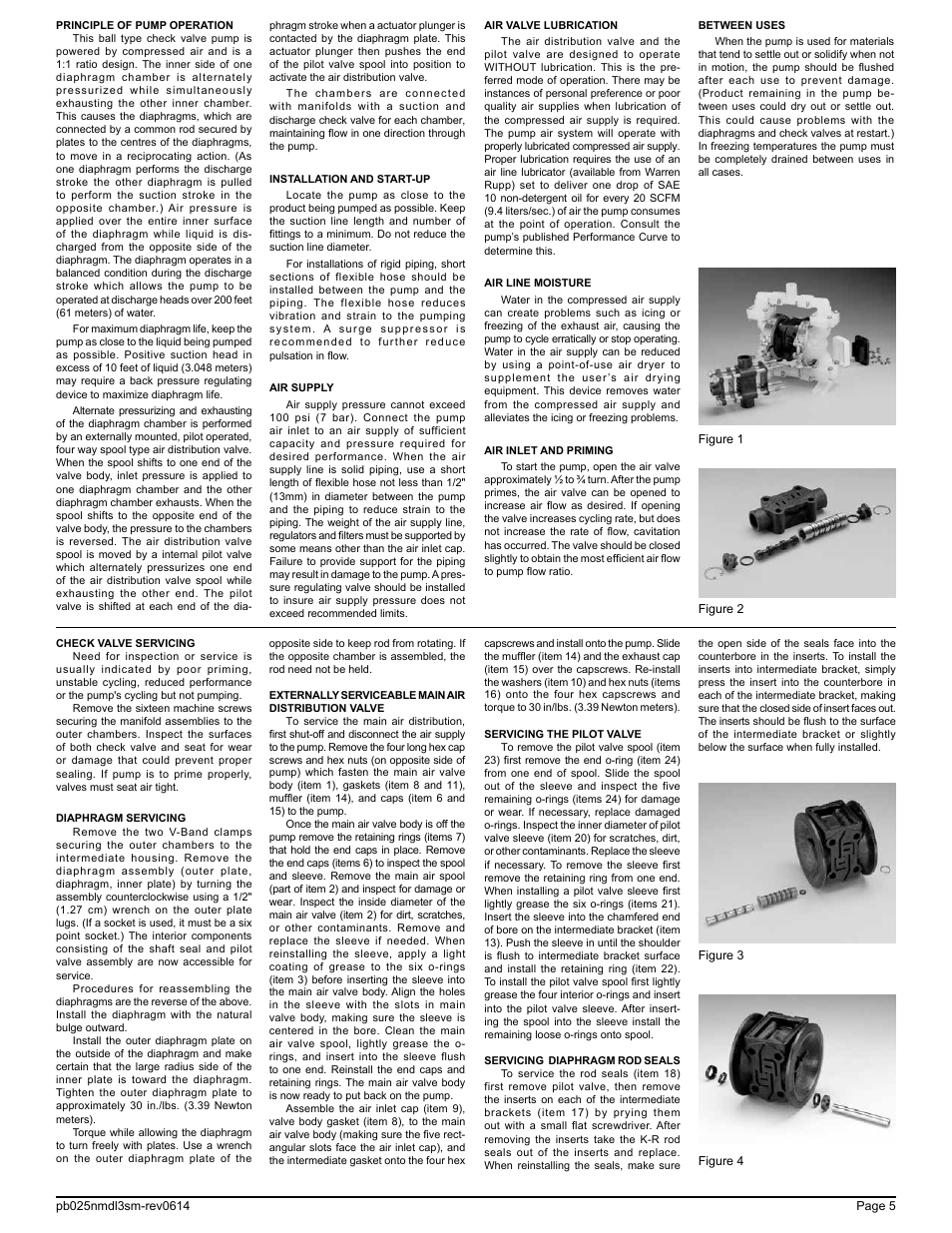 SANDPIPER PB 1/4 User Manual | Page 7 / 16