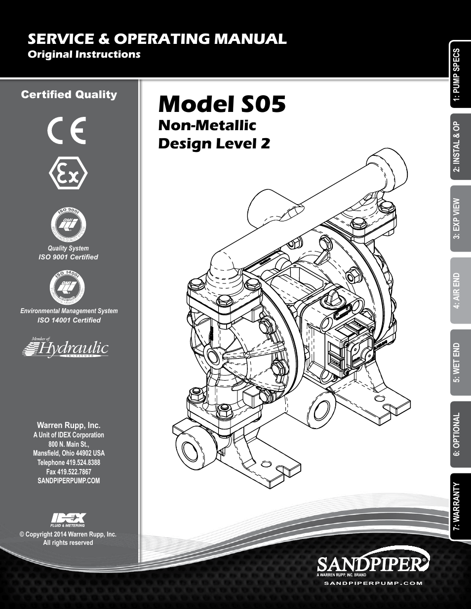 SANDPIPER S05 User Manual | 22 pages