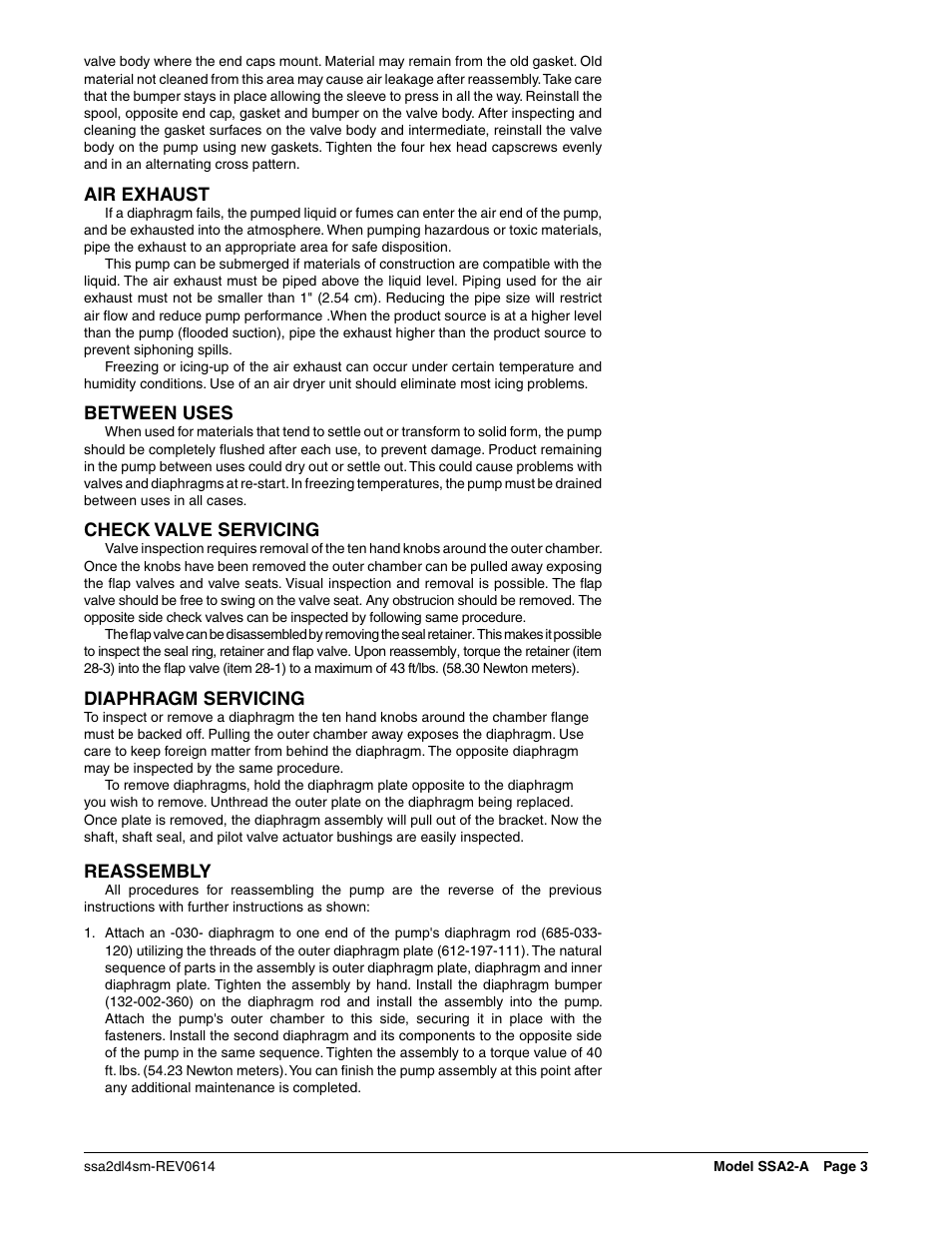 SANDPIPER SSA2-A User Manual | Page 5 / 14