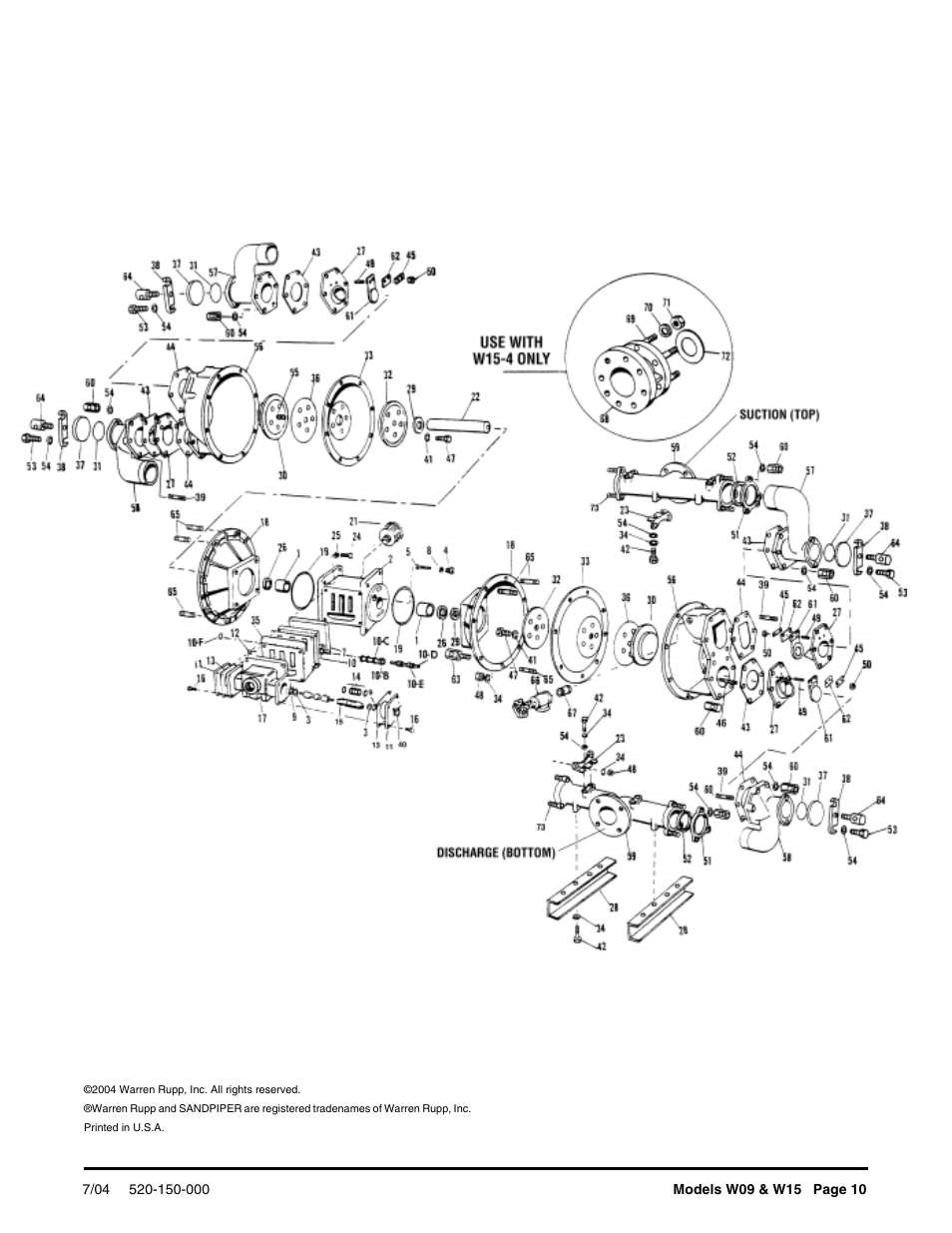 SANDPIPER W15 User Manual | Page 10 / 11