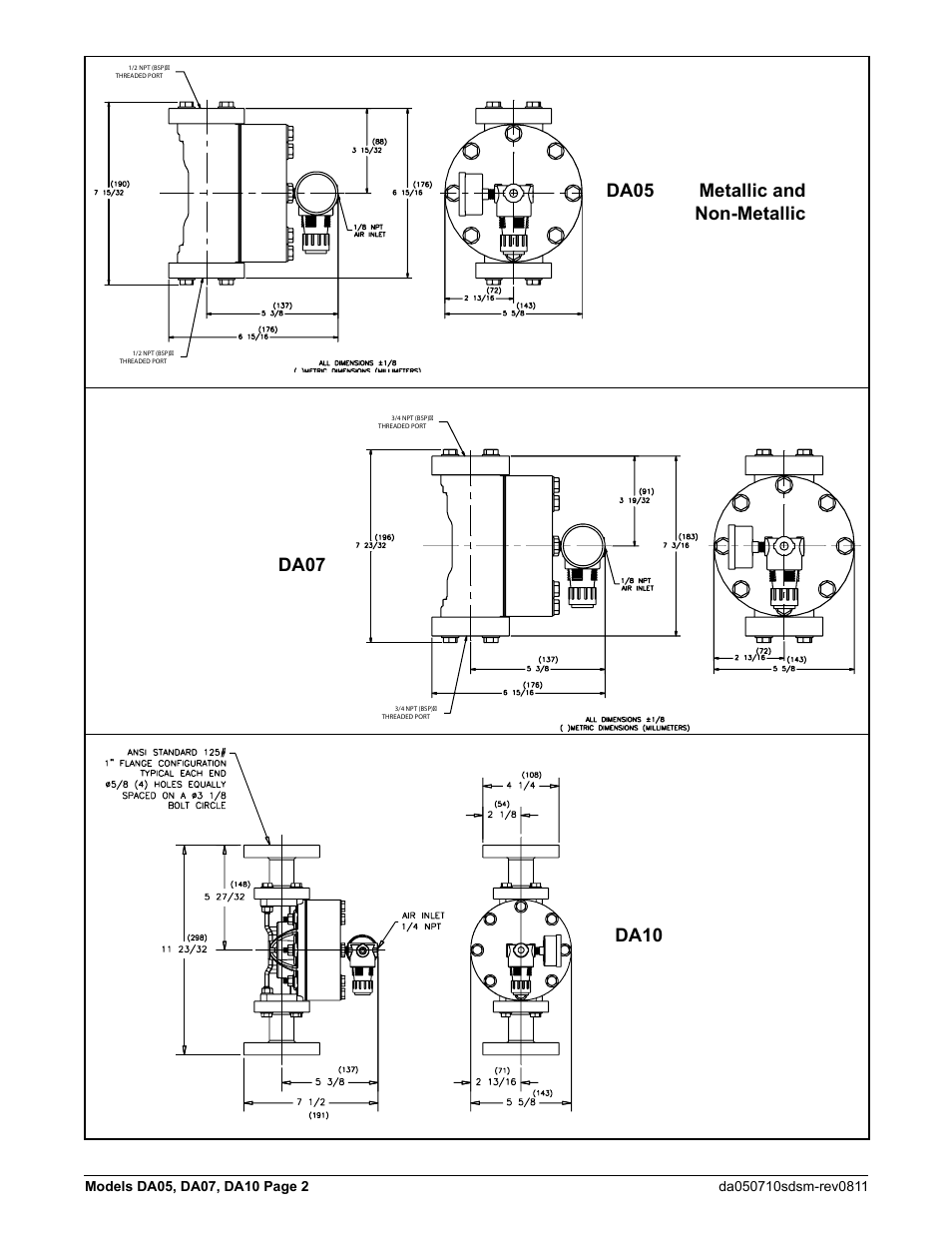 SANDPIPER DA10 User Manual | Page 4 / 8