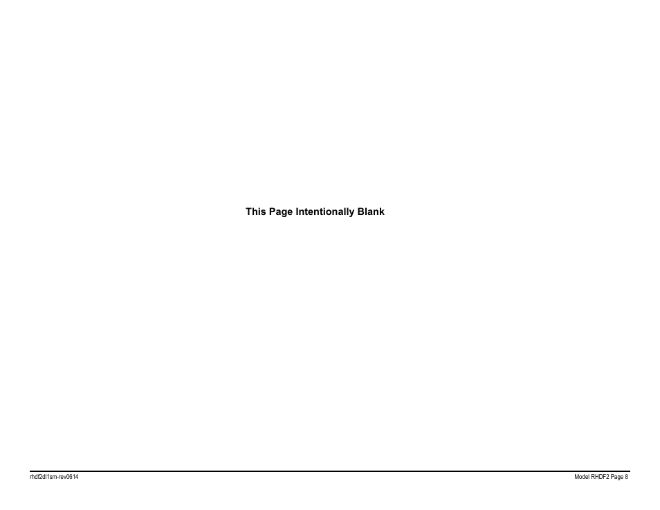 This page intentionally blank | SANDPIPER RHDF2 Metallic User Manual | Page 10 / 36