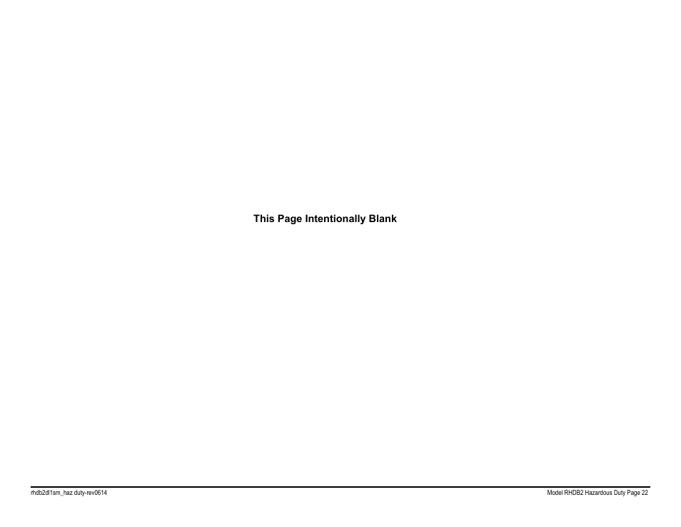 SANDPIPER RHDB2 Hazardous Duty User Manual | Page 24 / 38