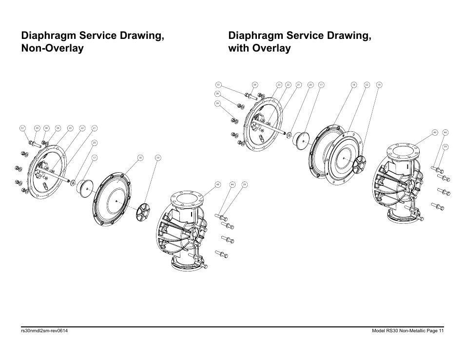 SANDPIPER RS30 Non-Metallic User Manual | Page 13 / 38