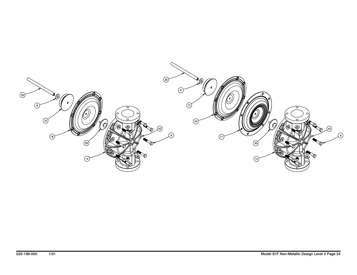 SANDPIPER S1F Non-Metallic User Manual | Page 26 / 33