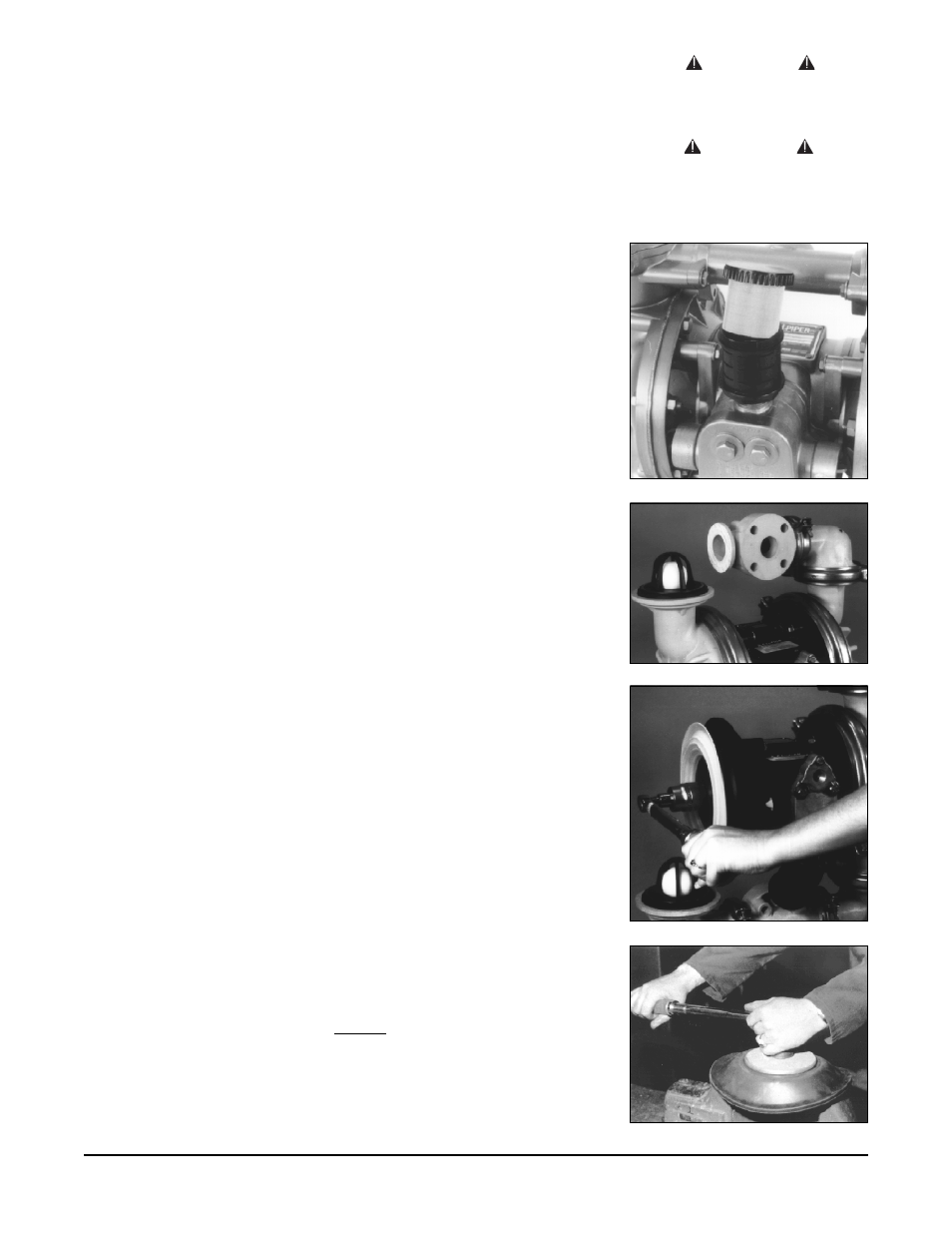 Air inlet & priming, Caution | SANDPIPER PB2-A User Manual | Page 2 / 8
