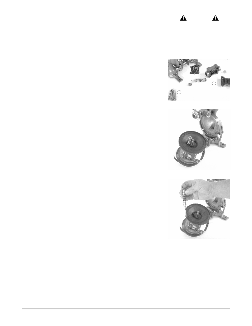 Caution | SANDPIPER PB1/2-A User Manual | Page 3 / 7