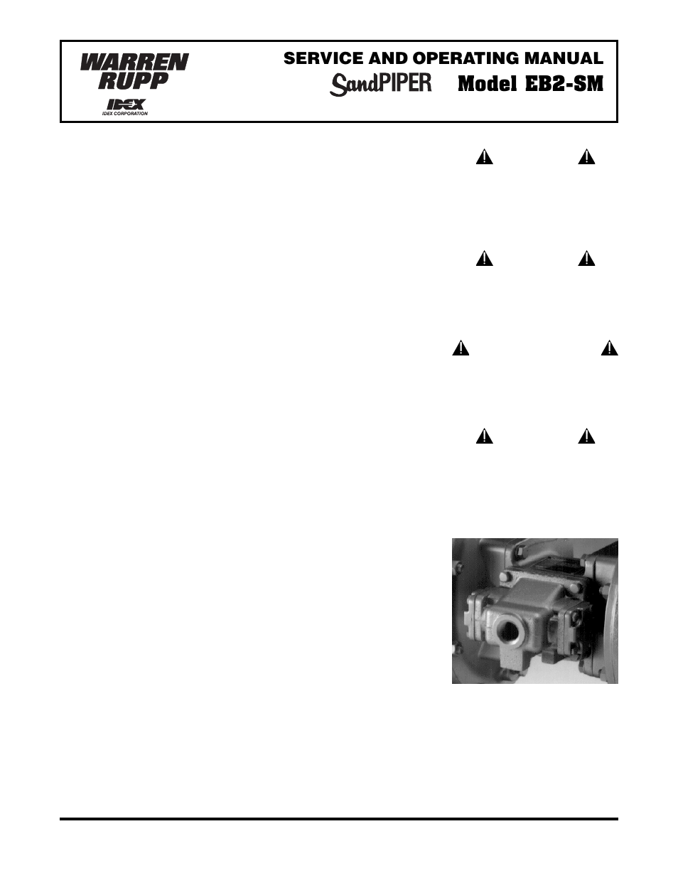 SANDPIPER EB2-SM User Manual | 8 pages