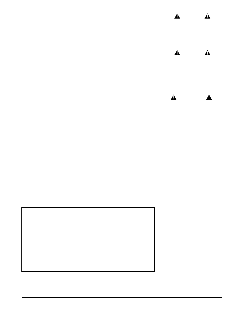 Caution, Important, Warranty | SANDPIPER EB1/2-A User Manual | Page 4 / 7