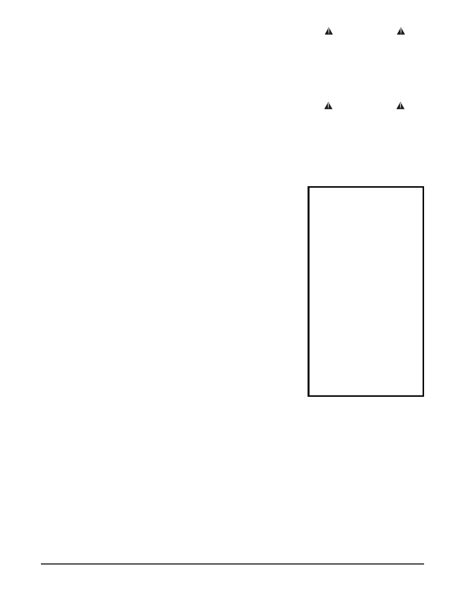 Between uses, Troubleshooting, Warranty | Warning, Important | SANDPIPER EB1-M User Manual | Page 4 / 8