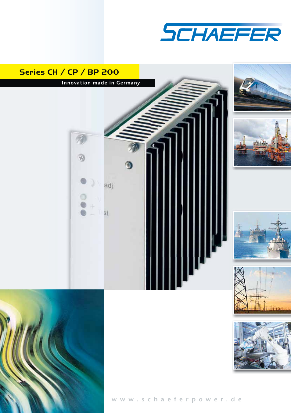 Schaefer Series CH/CP/BP 200 User Manual | 13 pages