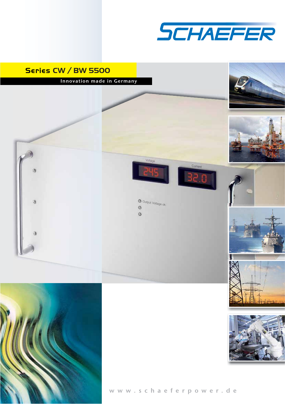 Schaefer Series CW/BW 5500 User Manual | 13 pages