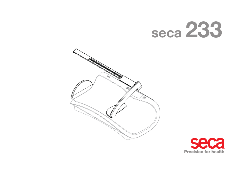 Seca 233 User Manual | 36 pages