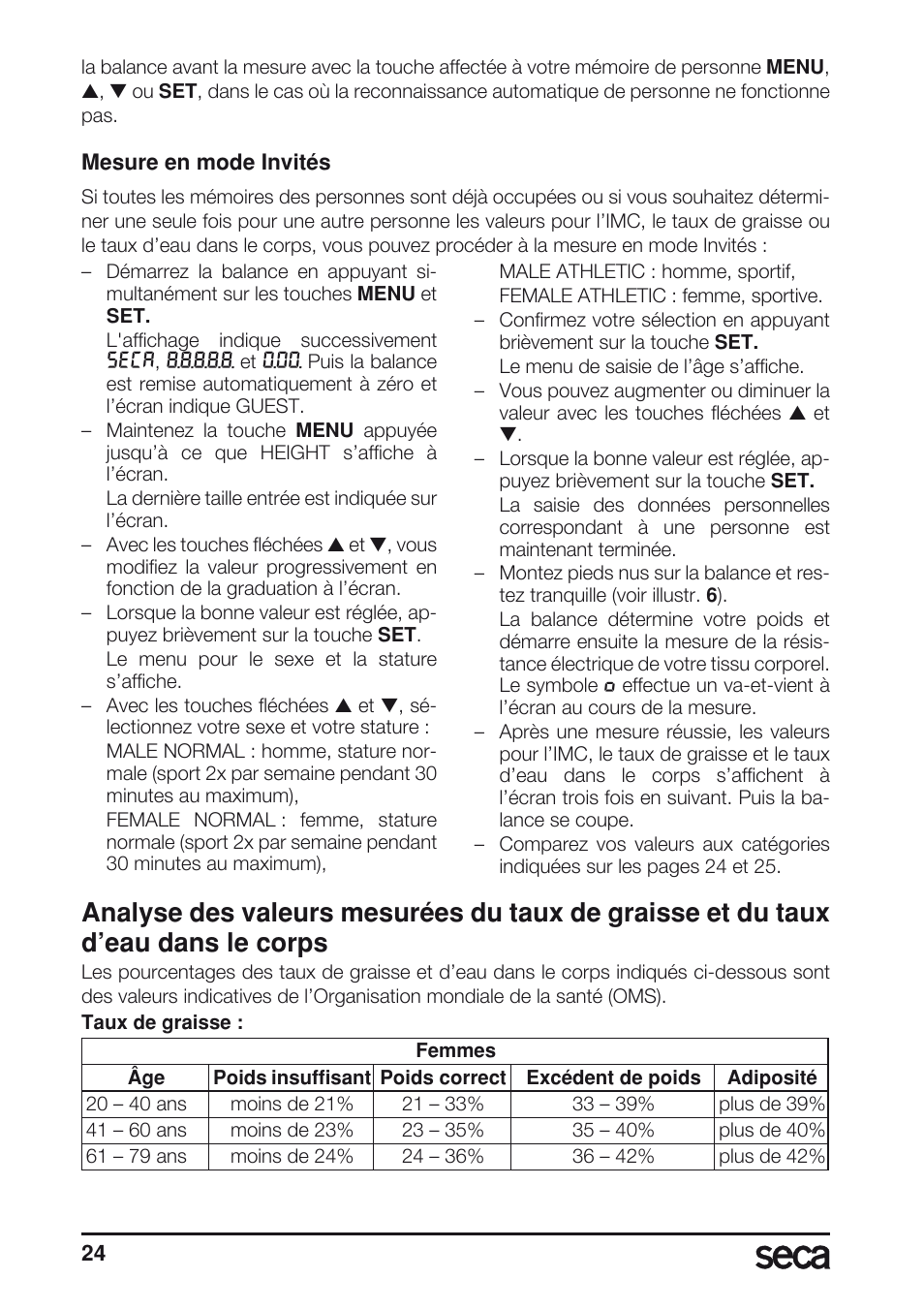 Seca 804 User Manual | Page 26 / 166