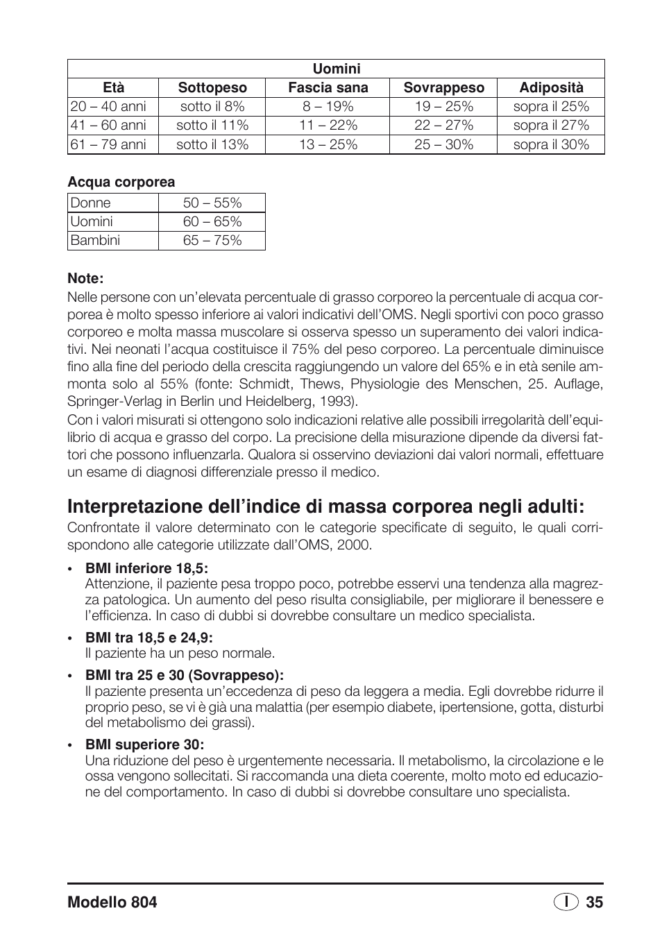 Seca 804 User Manual | Page 37 / 166