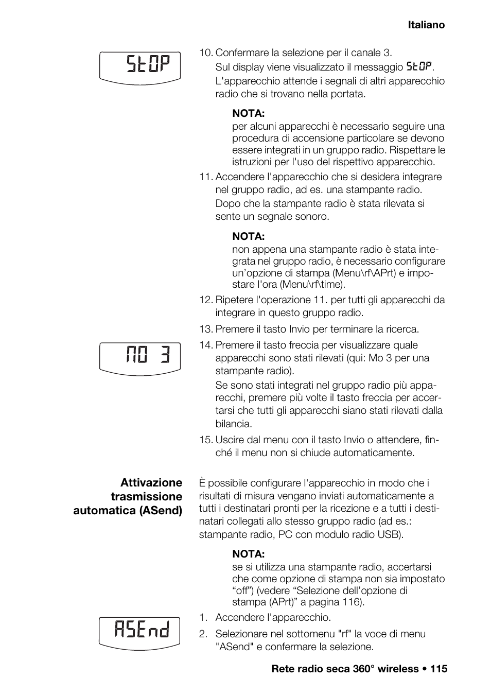 Ireless | Seca 376 User Manual | Page 115 / 401