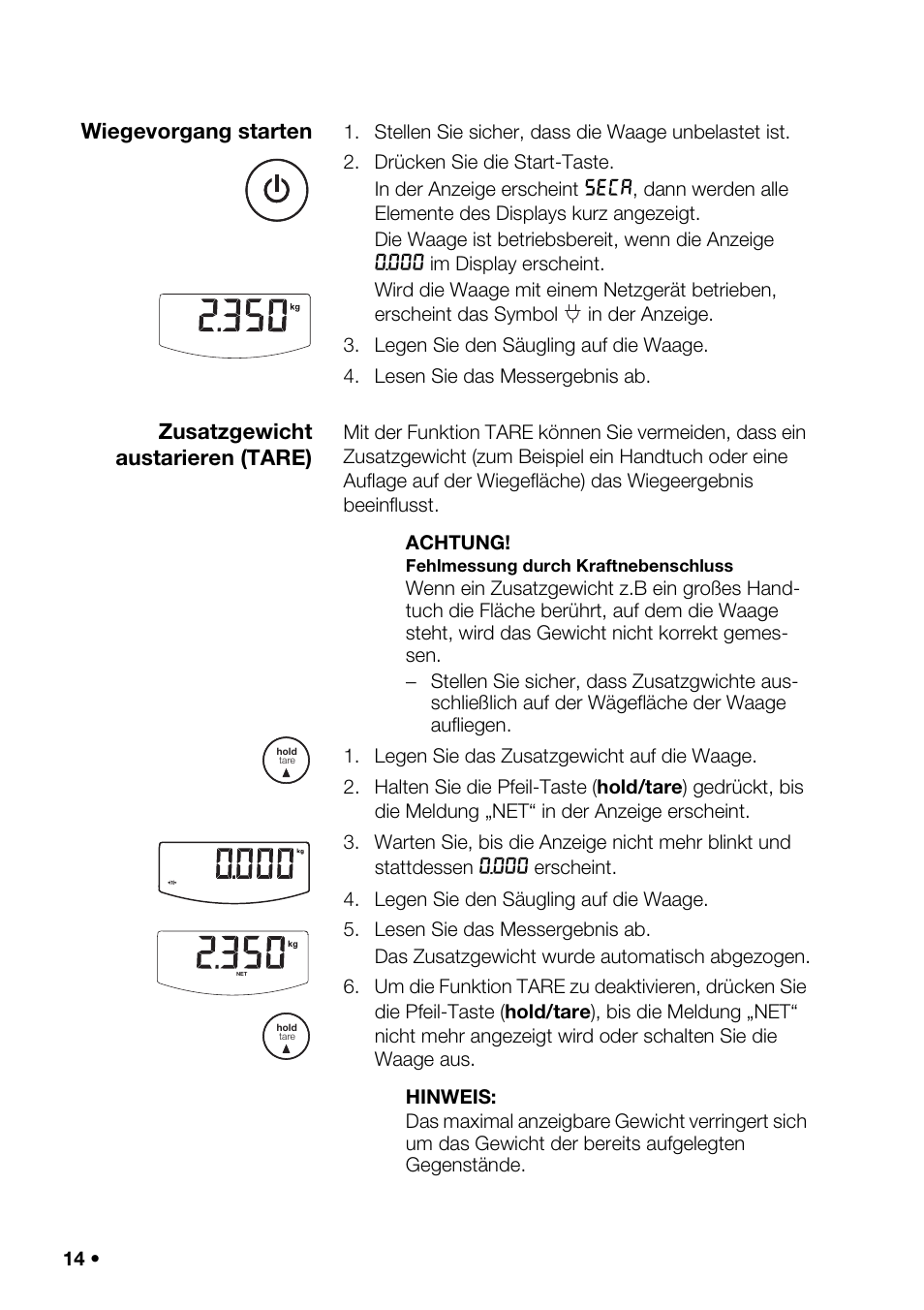 Betreibe, Uppe e | Seca 376 User Manual | Page 14 / 401
