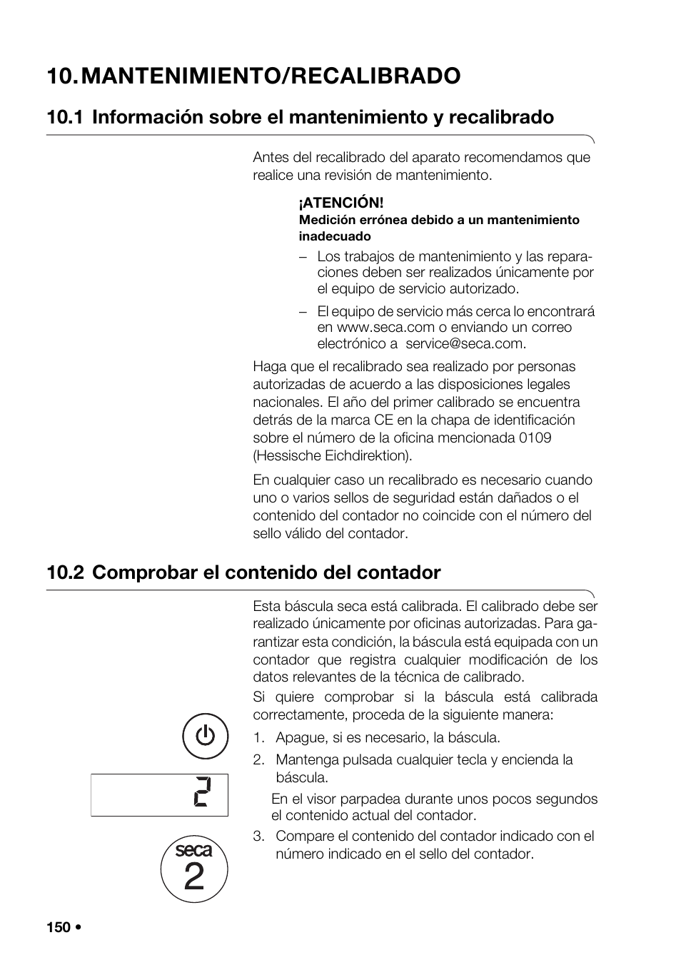 Seca 376 User Manual | Page 150 / 401