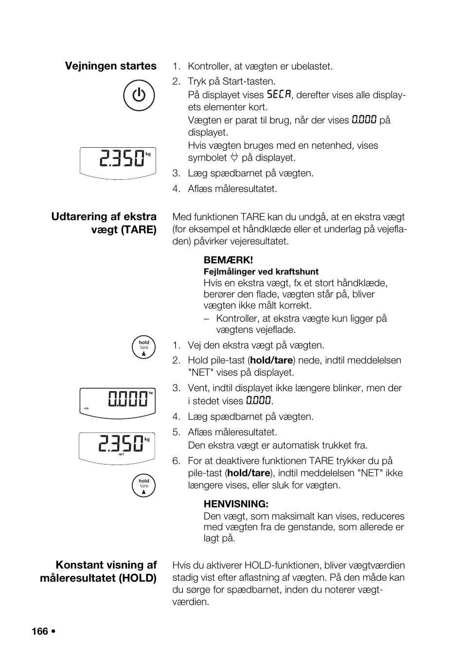 Ng af r, Asen, Vælg trykoptio | G af k | Seca 376 User Manual | Page 166 / 401