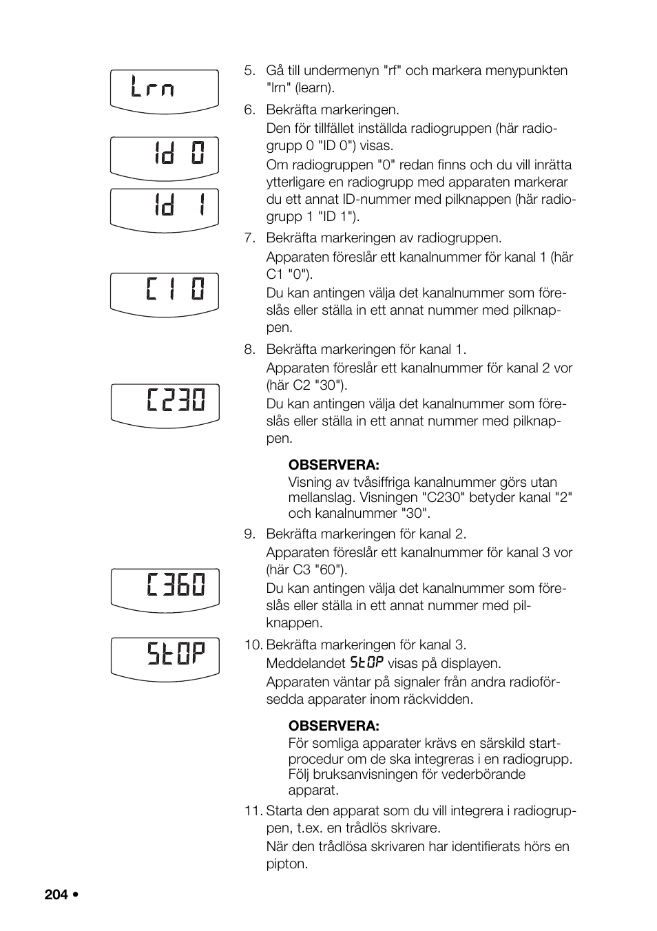 Seca 376 User Manual | Page 204 / 401