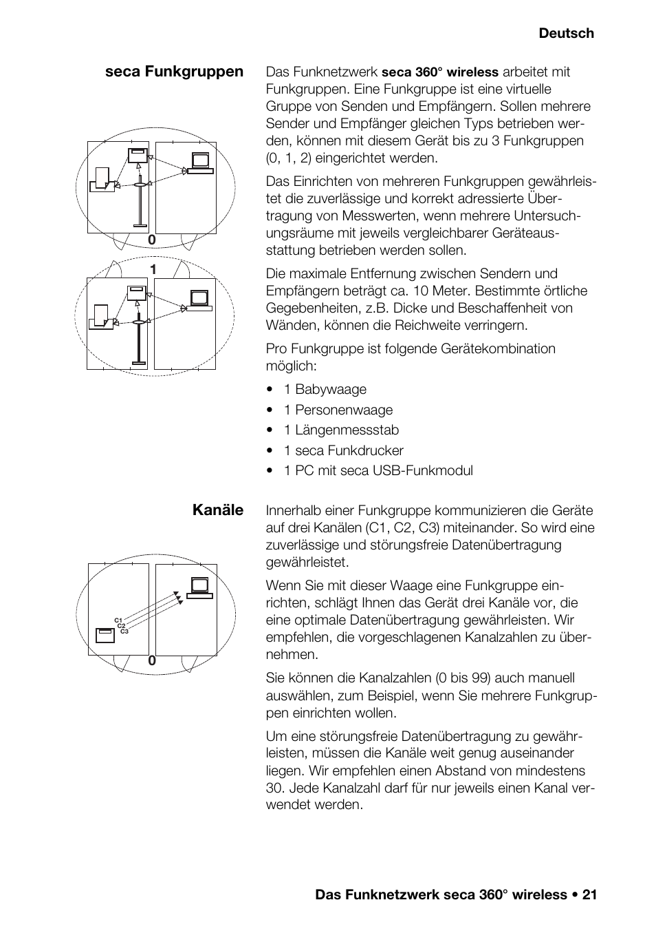 Seca 376 User Manual | Page 21 / 401