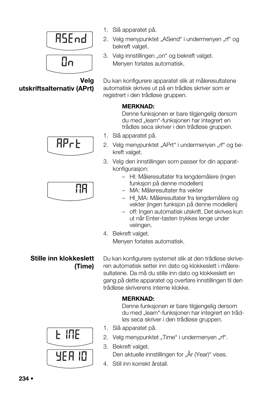 Seca 376 User Manual | Page 234 / 401