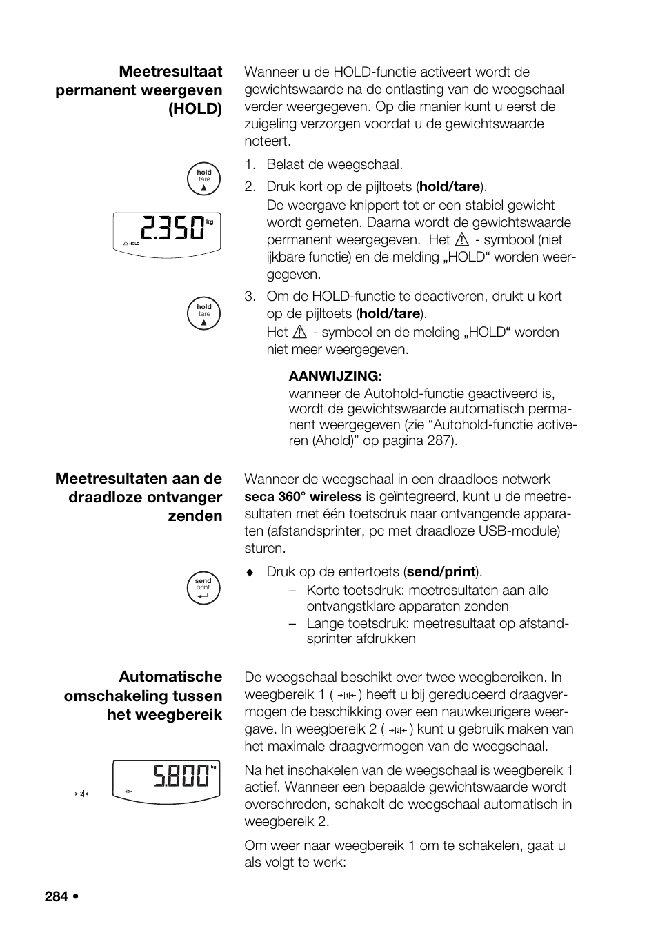 Ziening tot stand, Plaatsen, Aal opstellen | Draadloze mo, Draadloze groep in, Activeren van de a, Transmissie (a, Optie ki | Seca 376 User Manual | Page 284 / 401