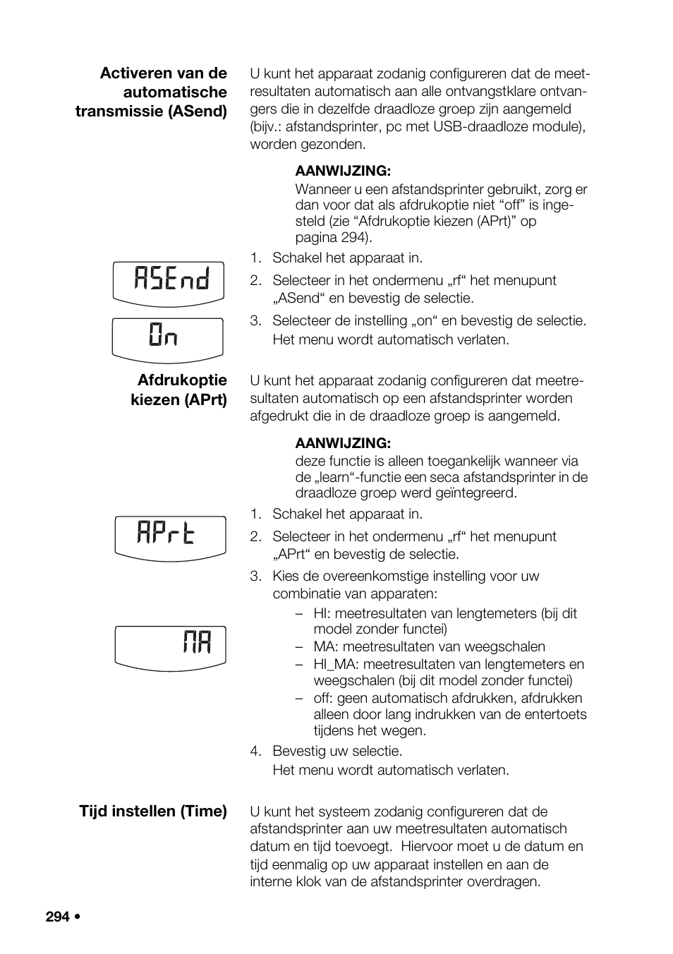 Seca 360, Oepen | Seca 376 User Manual | Page 294 / 401