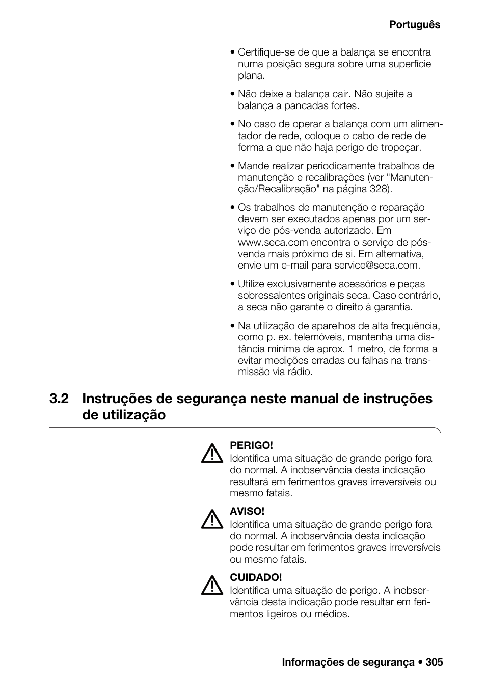 Seca 376 User Manual | Page 305 / 401