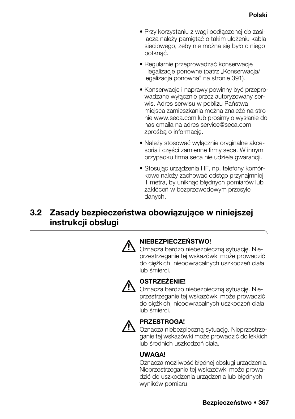 Seca 376 User Manual | Page 367 / 401