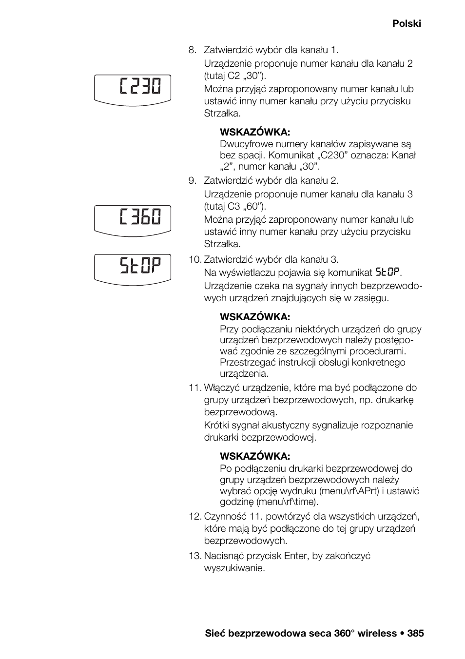Seca 376 User Manual | Page 385 / 401