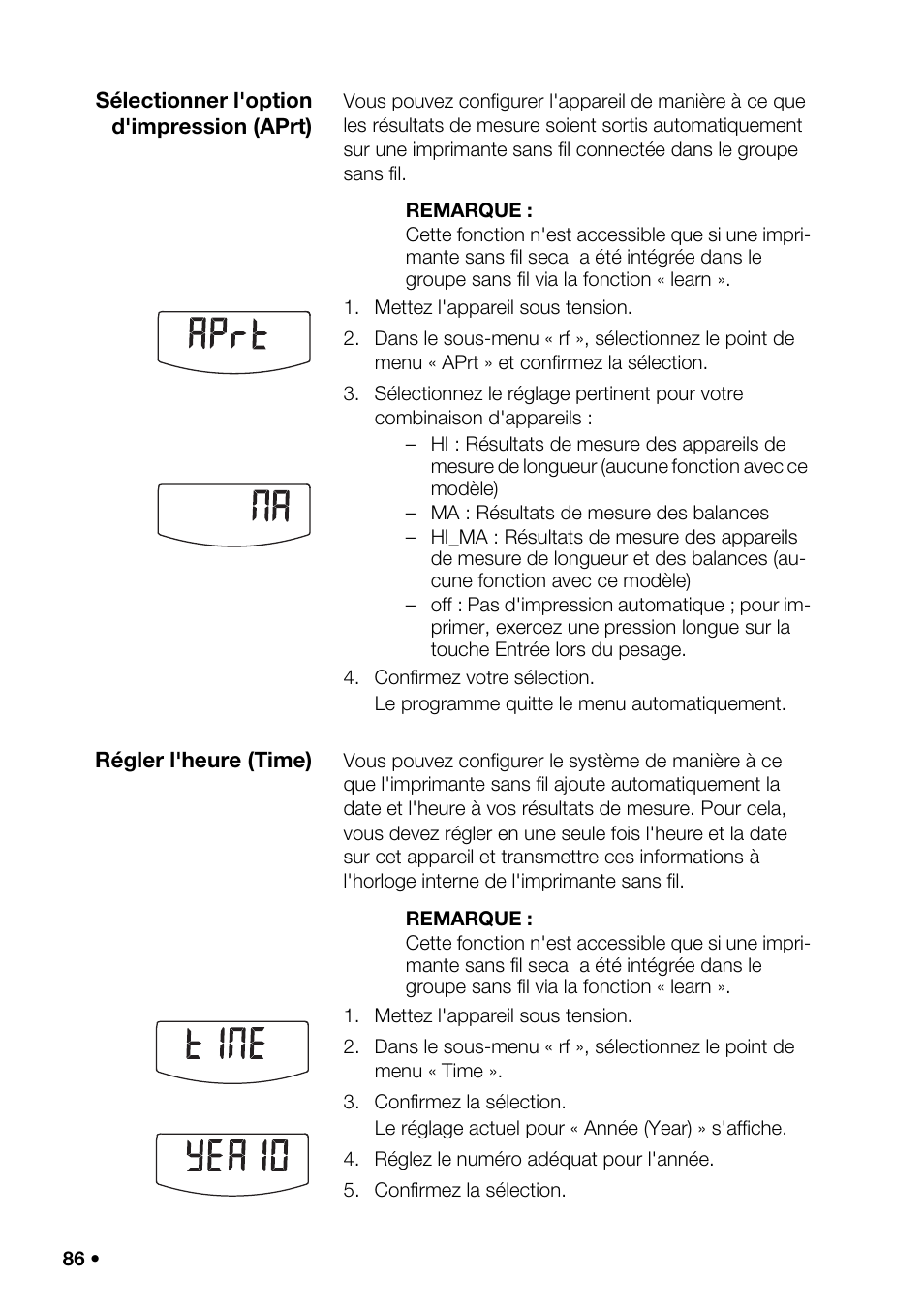 Sans fil | Seca 376 User Manual | Page 86 / 401