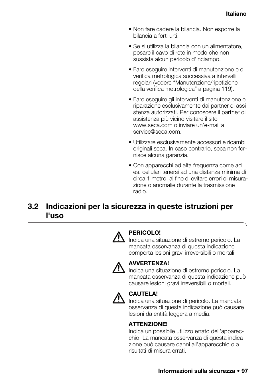 Seca 376 User Manual | Page 97 / 401