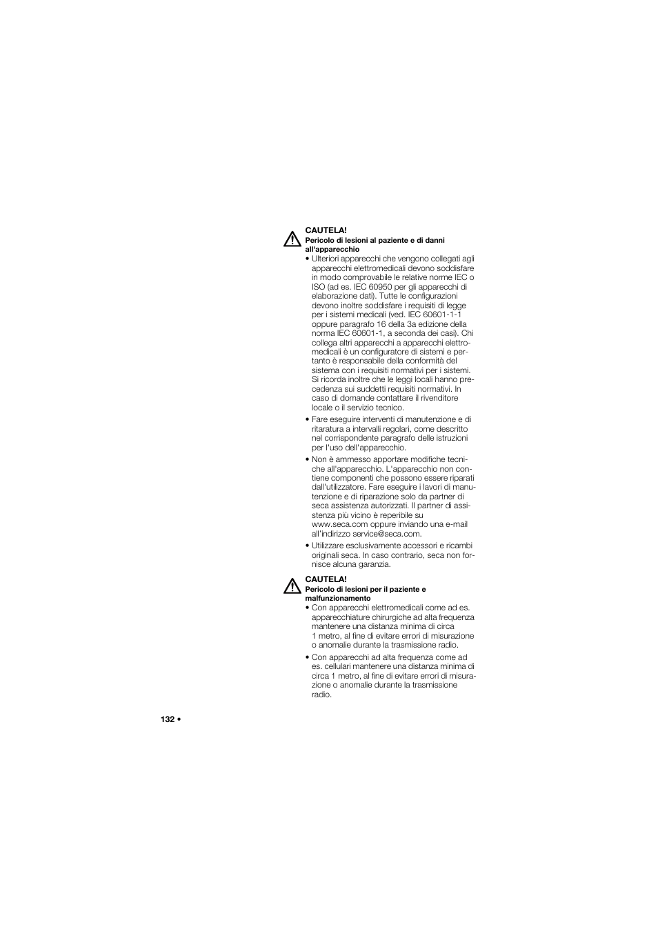Seca 757 User Manual | Page 132 / 307