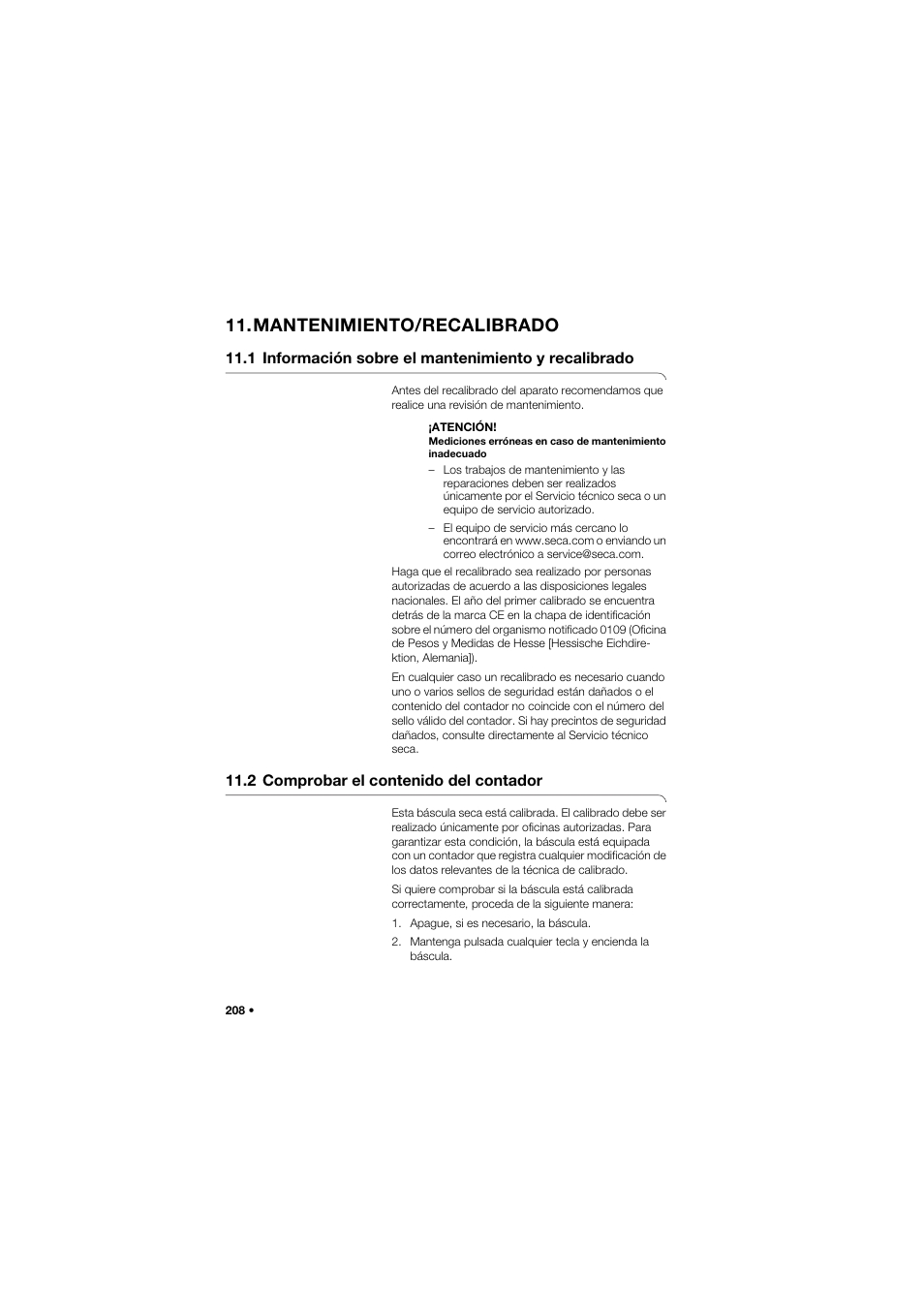Seca 757 User Manual | Page 208 / 307