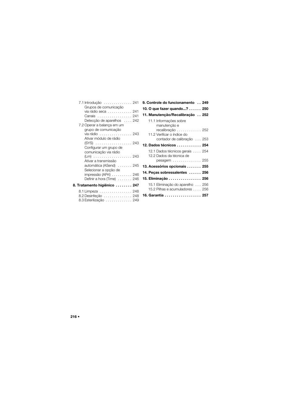 Seca 757 User Manual | Page 216 / 307