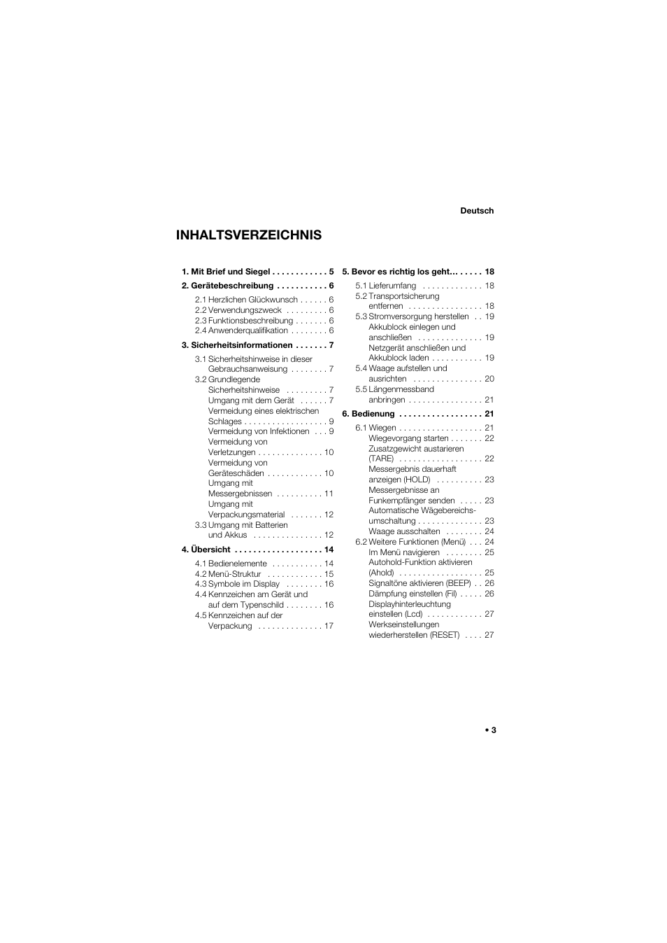 Seca 757 User Manual | Page 3 / 307