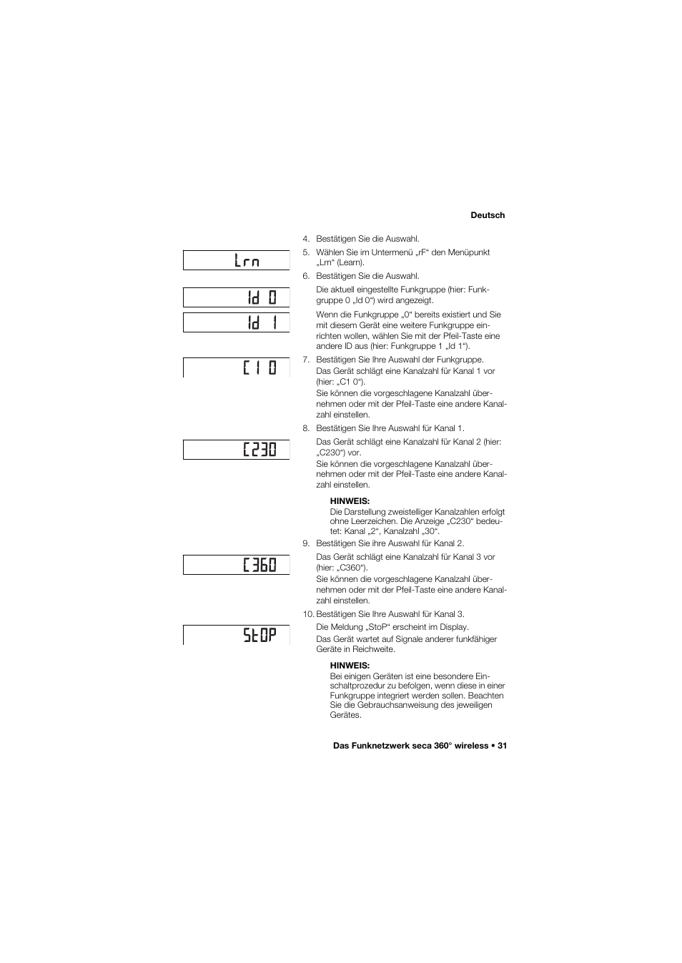 Seca 757 User Manual | Page 31 / 307
