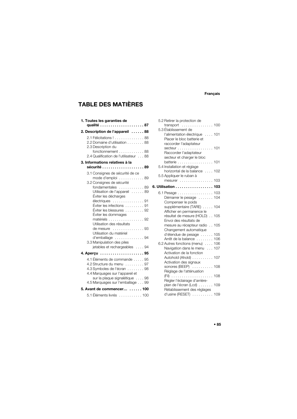 Seca 757 User Manual | Page 85 / 307