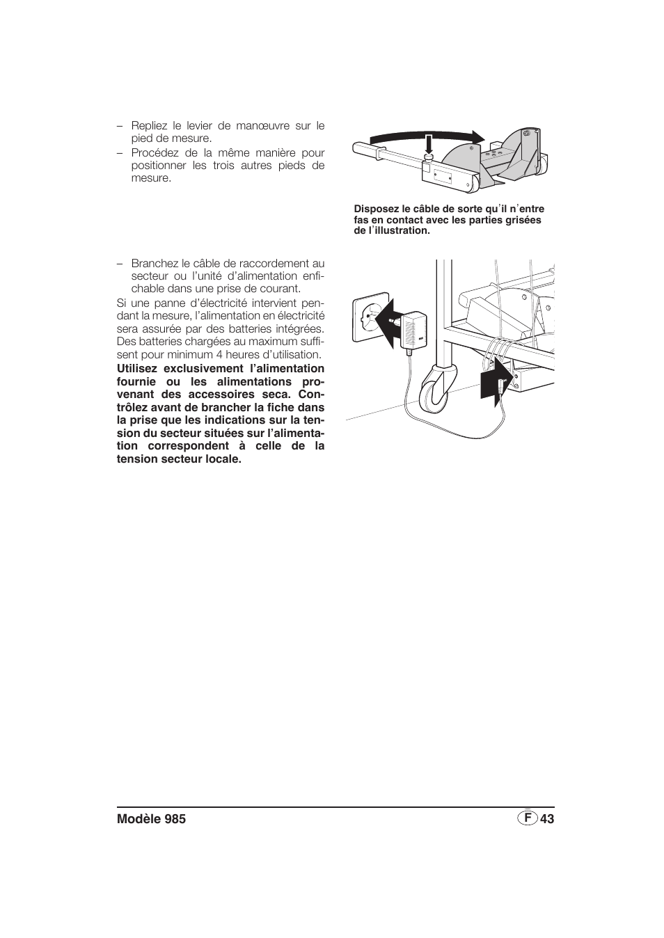 Seca 985 User Manual | Page 43 / 239