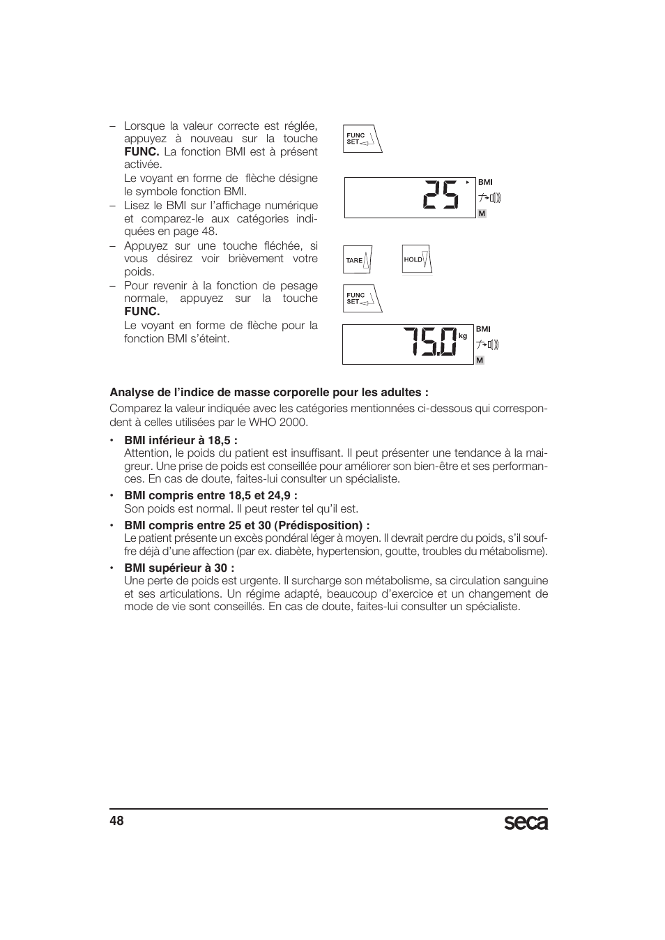 Seca 985 User Manual | Page 48 / 239