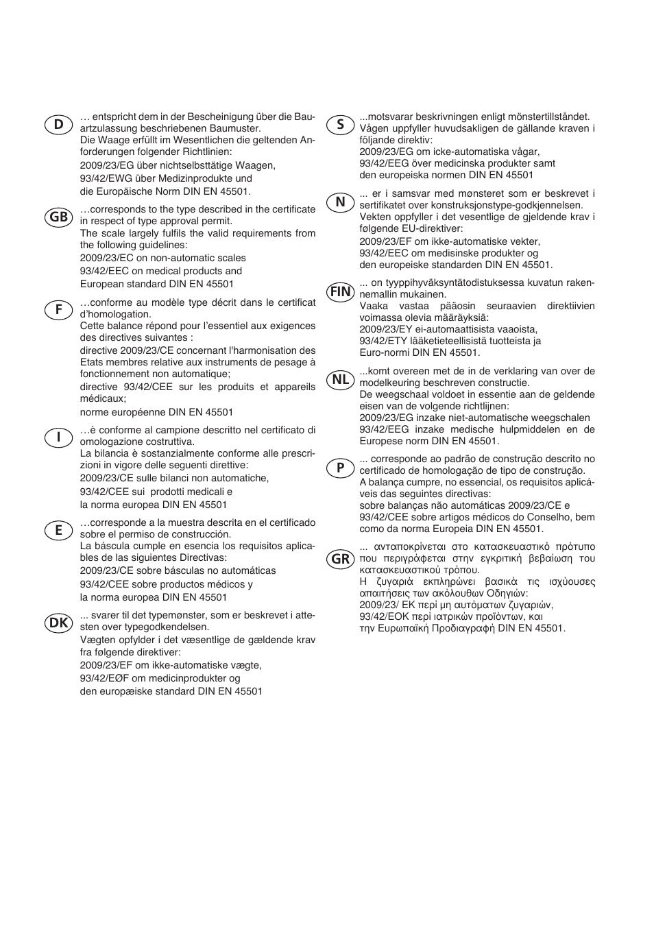 Seca 955 User Manual | Page 18 / 19