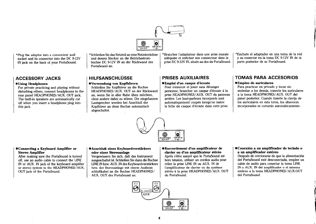 Yamaha PSS-26 User Manual | Page 5 / 39