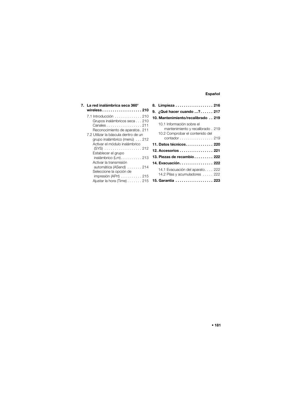 Seca 959 User Manual | Page 181 / 317