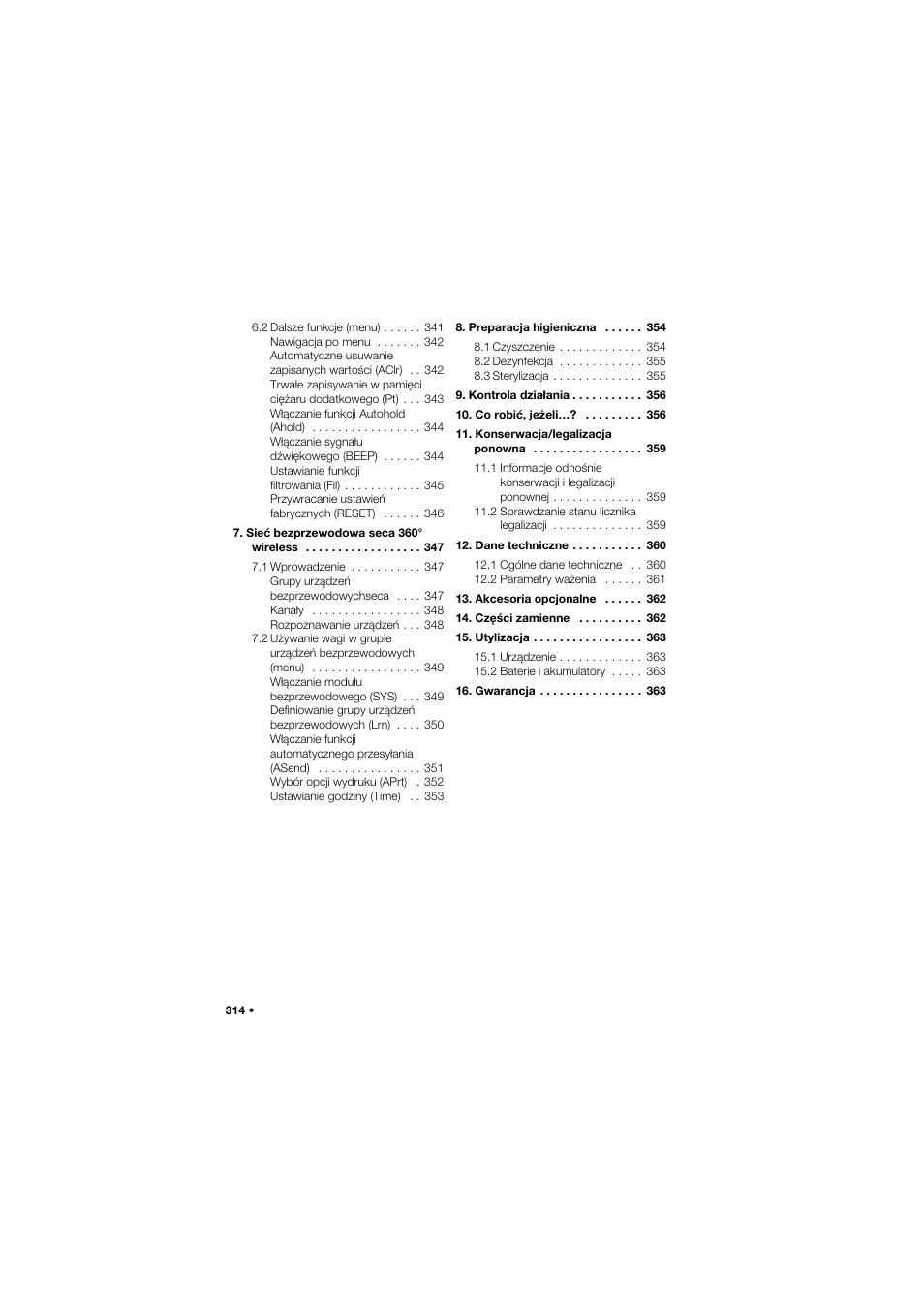 Seca 635 User Manual | Page 314 / 369