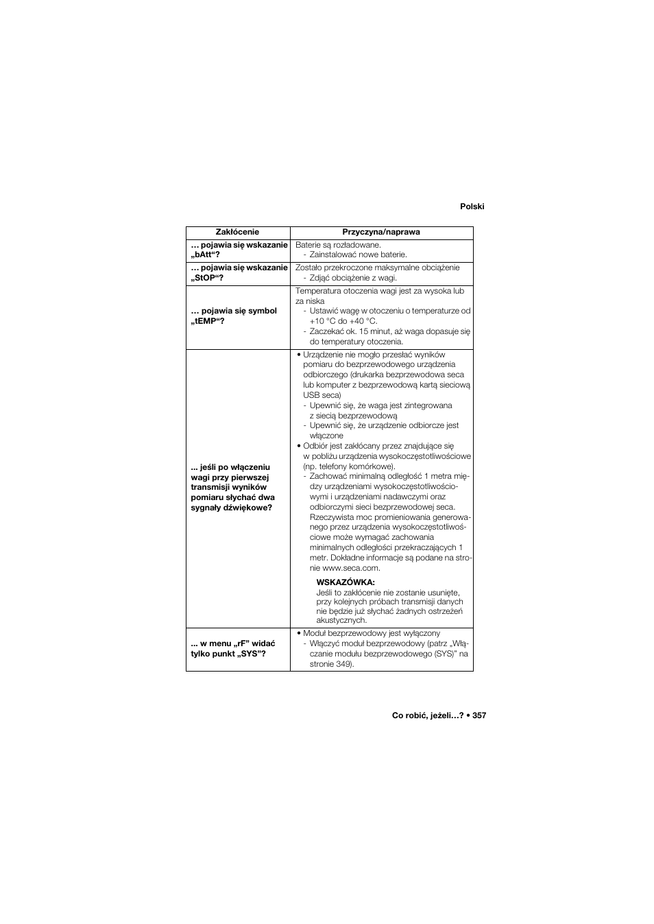 Seca 635 User Manual | Page 357 / 369