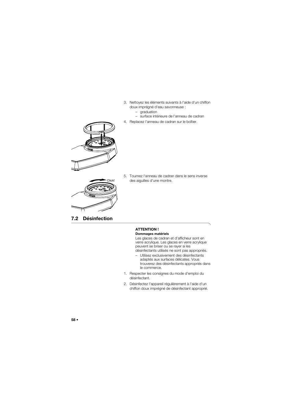 2 désinfection | Seca 762 User Manual | Page 58 / 155