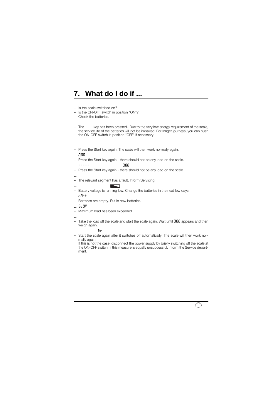 What do i do if | Seca 878 User Manual | Page 19 / 139